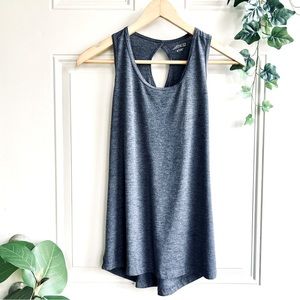 bcg Women’s S Swing Tank Top with Crossed Open Back